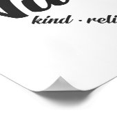 NICUナースハートワードクラウド ポスター (角)