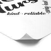 NICUナースハートワードクラウド ポスター (角)