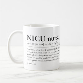 NICUナース定義Neonatal Icu感謝 コーヒーマグカップ