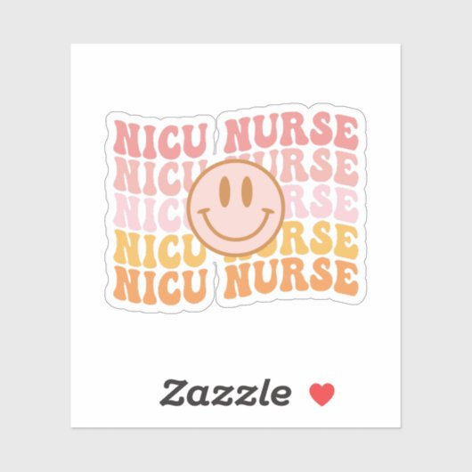 NICUナース新生児集中器気にナースギフト シール (シート)