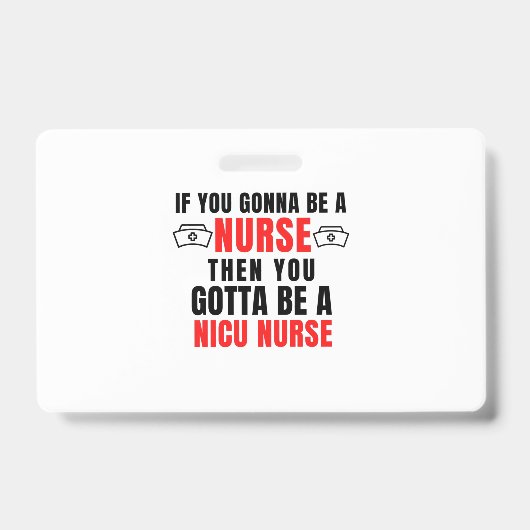 NICUナース バッジ (表面)