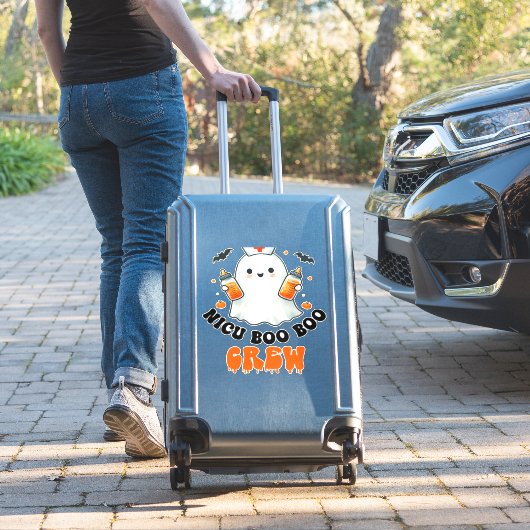 Nicuブークルーハロウィーン，ニクブクルーヌおもしろいヌ シール (スーツケースインサイチュ)