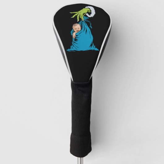 NICU労働配送ナースサンタクリスマスクリスマス ゴルフヘッドカバー (正面)