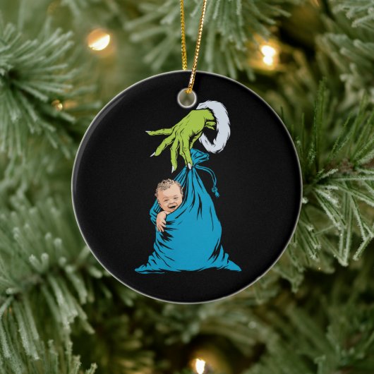 NICU労働配送ナースサンタクリスマスクリスマス セラミックオーナメント (ツリー)