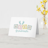 NICU卒業生 カード (黄色い花)