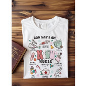 NICU看護師のためのクリスチャン聖書の言葉 Tシャツ