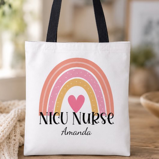 NICU看護師の名入れグッズ トートバッグ
