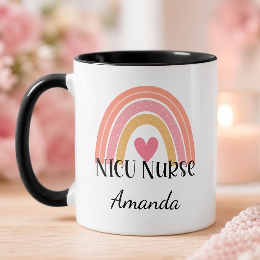NICU看護師の名入れグッズ マグカップ