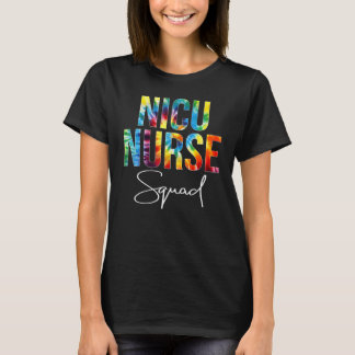 Nicu看護師の日 感謝のタイダイ 女性用 tシャツ