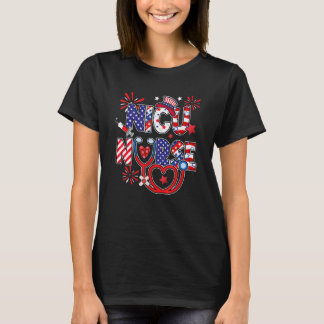 Nicu看護師ステートスコープ 7月4日 アメリカ看護 tシャツ