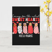 NICU看護師バレンさんと最もかわいい恋人たちをケアする カード (黄色い花)