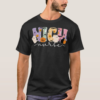 NICU看護師 ハロウィーン NICU看護 Tシャツ