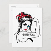 NICU看護師 ロージー・ザ・リベーター ピンアップ シーズンポストカード (正面/裏面)