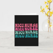 NICU看護師 新生児集中治療室看護師の日 カード (黄色い花)