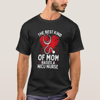Nicu看護師 最高のママは未熟児の小さな人間のNuを育てる Tシャツ