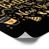 Nicu Crew Pn Bottles For The New Year Cute Nurse ポスター (角)