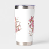 NICU Cutie Christmas – Festive Ornament Design  保温保冷タンブラー (左面)