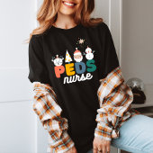 NICU PICUナースの可愛いPeetsナース Tシャツ