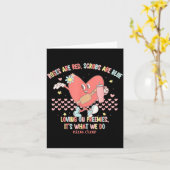 Nicu Valentine Roses Are Red Nicu Nurse Valentine' カード (黄色い花)