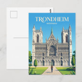 Nidaros Cathedral Norway ポストカード (正面/裏面)
