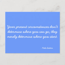 Nido Qubein感動的を引用したポストカード ポストカード