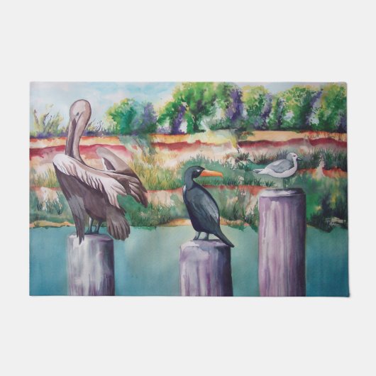 Nieborhoodのうわさ話 ドアマット (正面)