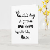 **NIECE**特別な「あなた」と特別な「誕生日」 カード (黄色い花)