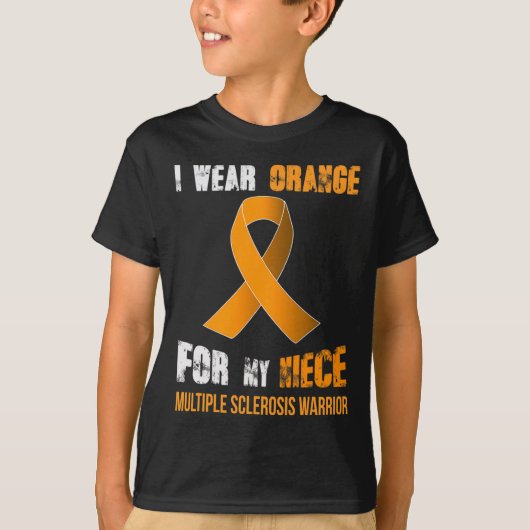 Niece - My Multiple Sclerosis Warrior Tシャツ (正面)