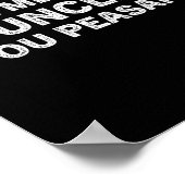 Niece Nephew Take Me To My Uncle You Peasant  ポスター (角)