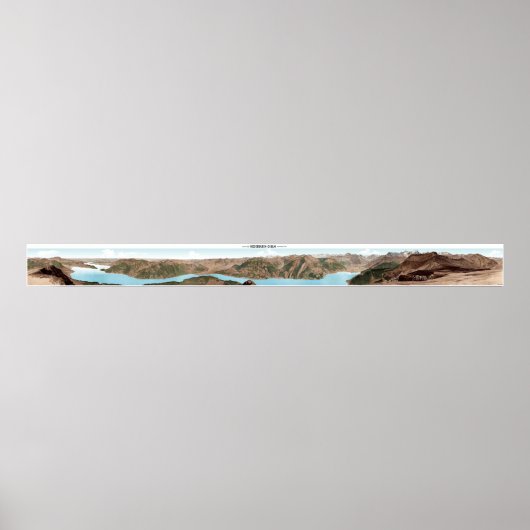 NIEDERBAUEN-CHULMスイスアルプス360°ポスター ポスター (正面)