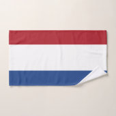 Niederlande Flagge ハンドタオル (ハンドタオル)