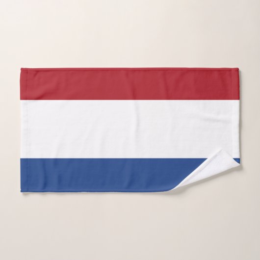 Niederlande Flagge ハンドタオル (ハンドタオル)