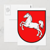 Niedersachsen Wappen ポストカード (正面/裏面)