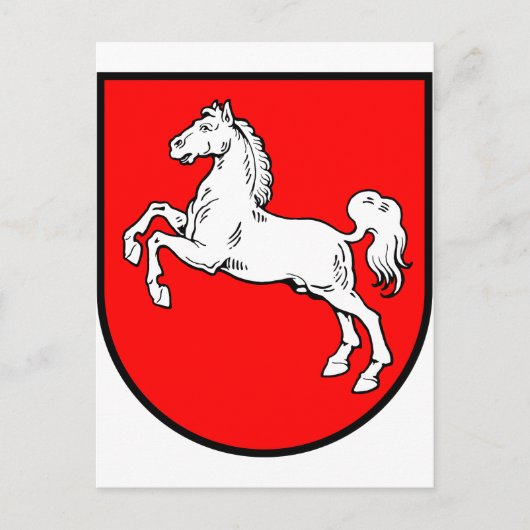 Niedersachsen Wappen ポストカード (正面)