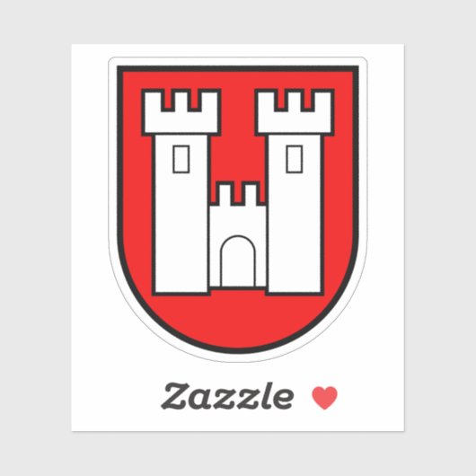 Niedersimmental district coat of arms, Switzerland シール (シート)