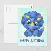 niedlicher Dino ポストカード (正面/裏面)