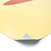 Niedlicher Grapefruit-Charakter ポスター (コーナー)