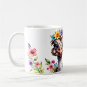 niedlicher Vogel Strauß 8 コーヒーマグカップ (左)