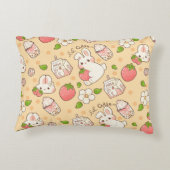 niedliches Hasendesign アクセントクッション (裏面)