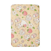 niedliches Hasendesign バスマット (正面縦)