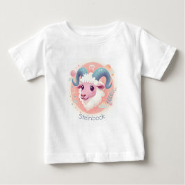 Niedliches Sternzeichen Design Steinbock  ベビーTシャツ