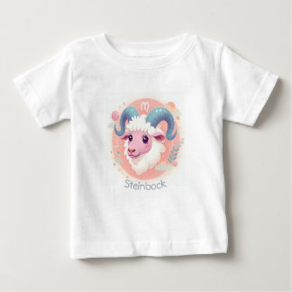 Niedliches Sternzeichen Design Steinbock ベビーTシャツ