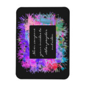 Niemals vergleichen マグネット (縦)