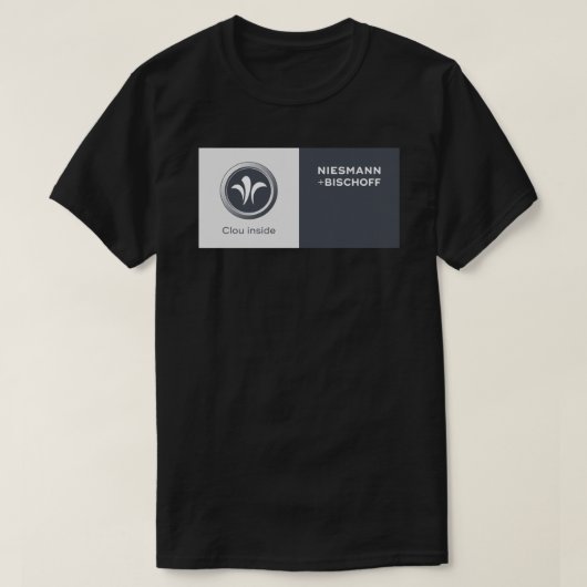 Niesmann + Bischoffモーターホームステッカー Tシャツ (デザイン正面)