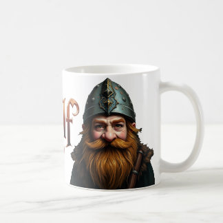 Niethalf mit Text コーヒーマグカップ