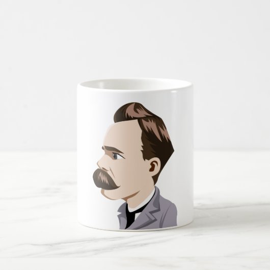 Nietzscheのマグ コーヒーマグカップ (中央)