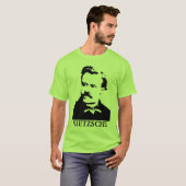 Nietzscheのモノクロスタイル2 Tシャツ (正面フル)