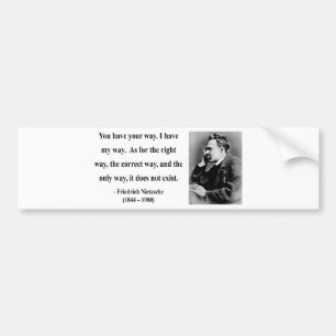 Nietzscheの引用文1b バンパーステッカー