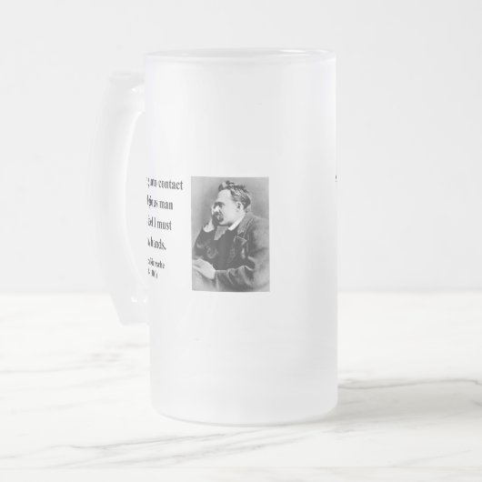 Nietzscheの引用文3b フロストグラスビールジョッキ (正面左)