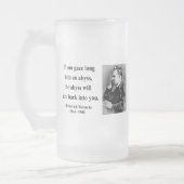 Nietzscheの引用文4b フロストグラスビールジョッキ (左)